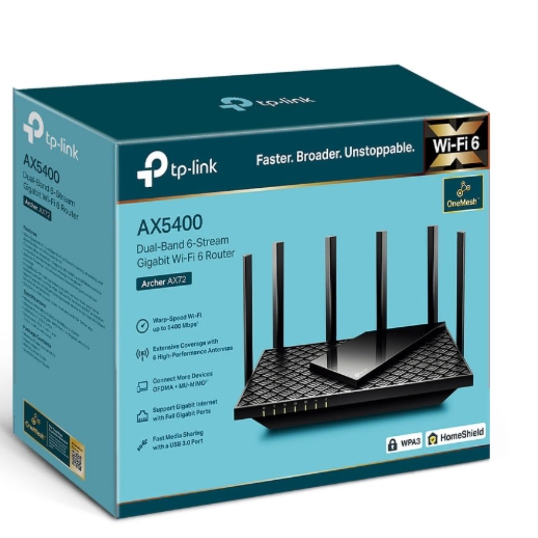 Tp Link Archer Ax Pro Ax Dual Band Wi Fi Router Mbps At