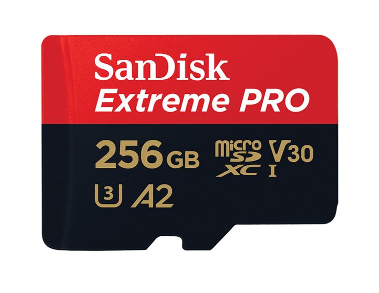 SanDisk Extreme Pro 256GB microSD SDXC SDXC UHS-I 200MB/s 140MB/s V30 ...