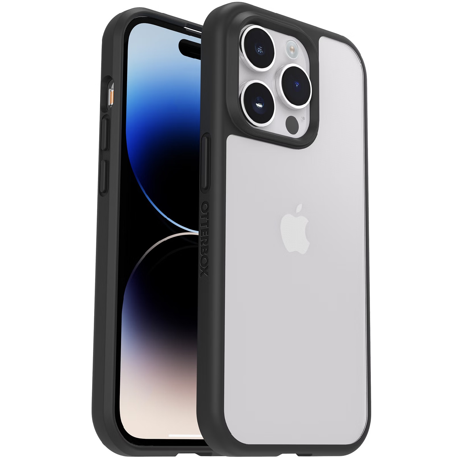 OtterBox React Apple iPhone 14 Pro Max Case Black Crystal (Clear/Black ...