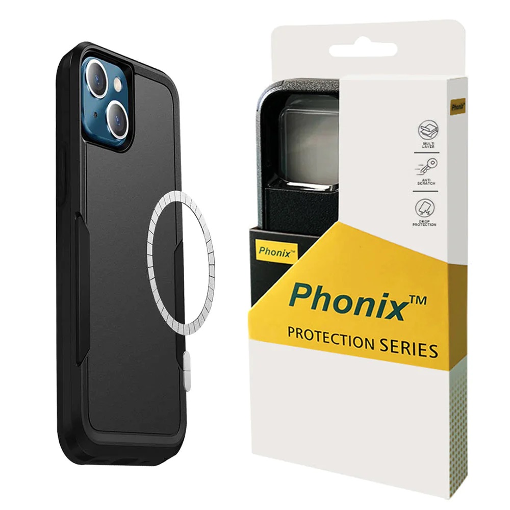 Phonix Apple iPhone 15 Pro Max (6.7′) Armor Rugged Case With MagSafe ...