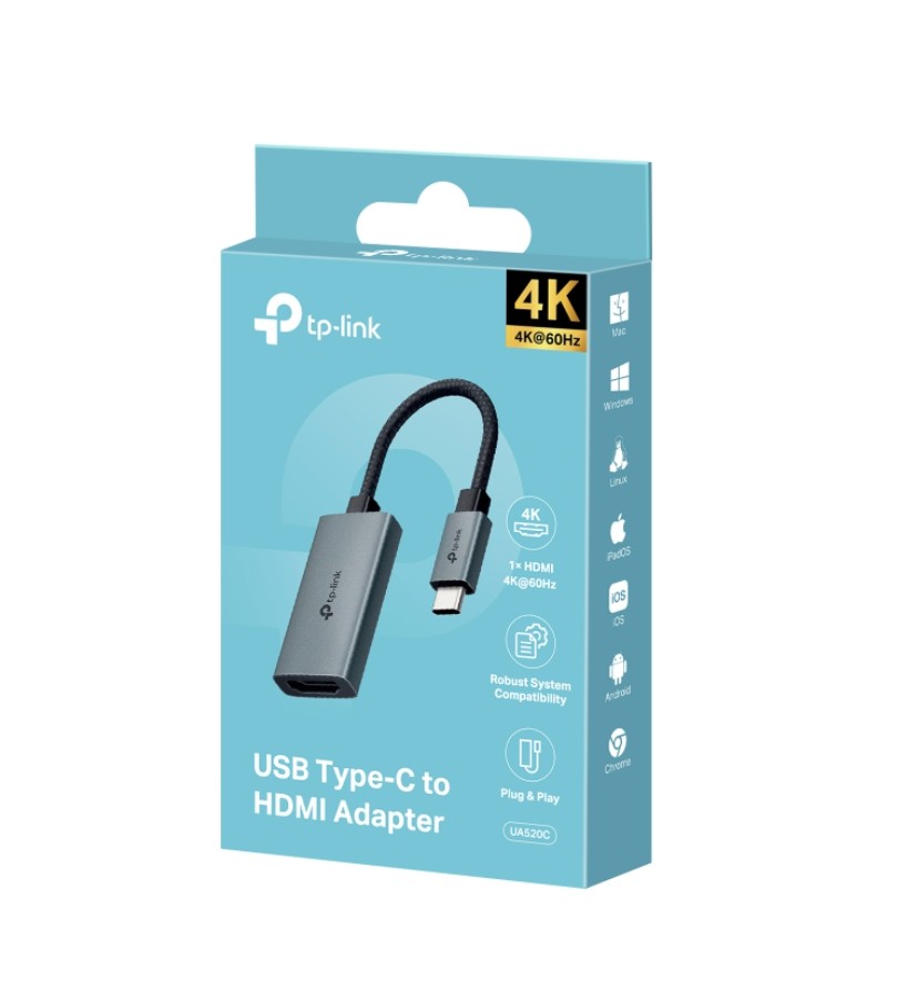 Tp-link Ua520c Usb Type-c To Hdmi Adapter – Screwloose Online Shop