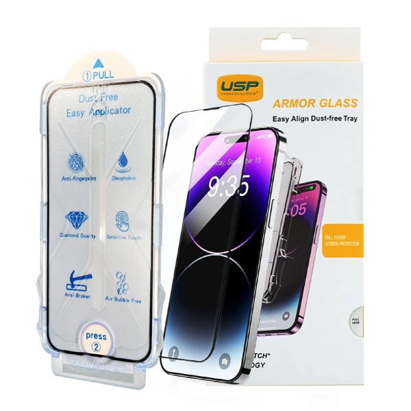 Usp Apple Iphone 16   Iphone 15 (6.1′) Tempered Glass Screen Protector 