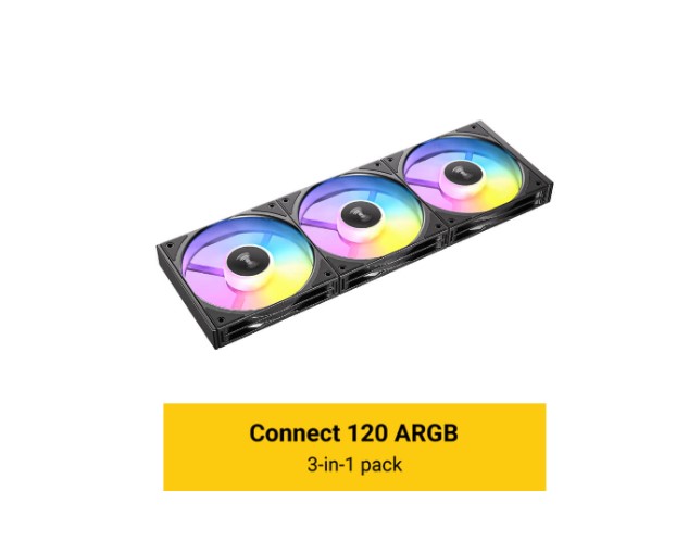 Caa c120 argb 3pk