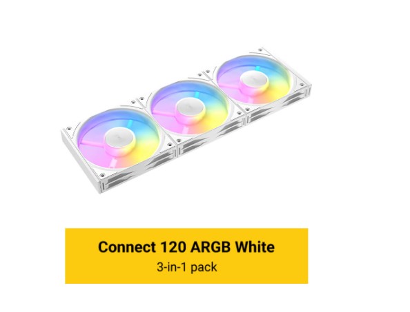 Caa c120 argb wh 3pk