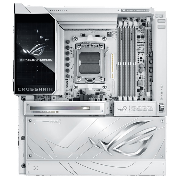 MBA X870E ROG GLACIAL